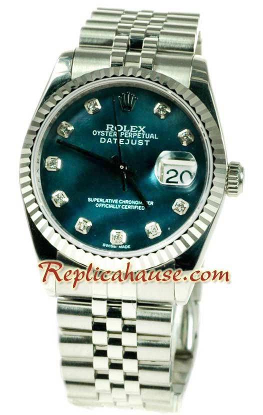 Rolex Datejust Reloj Suizo de imitación