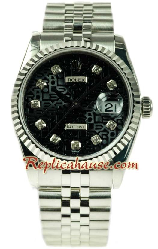 Rolex Datejust Reloj Suizo de imitación