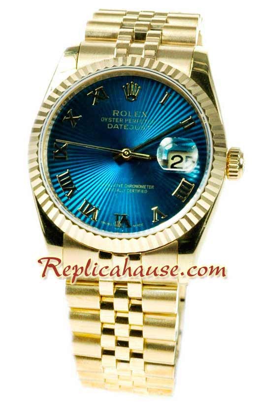 Rolex Datejust Reloj Suizo de imitación