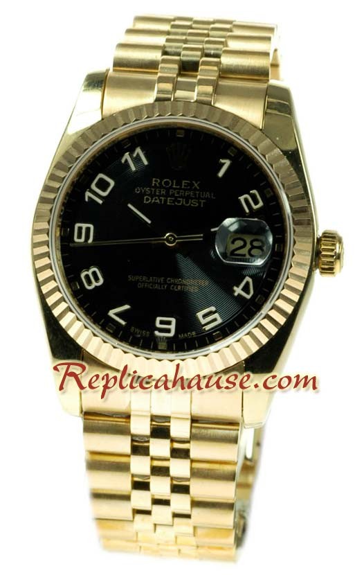 Rolex Datejust Reloj Suizo de imitación