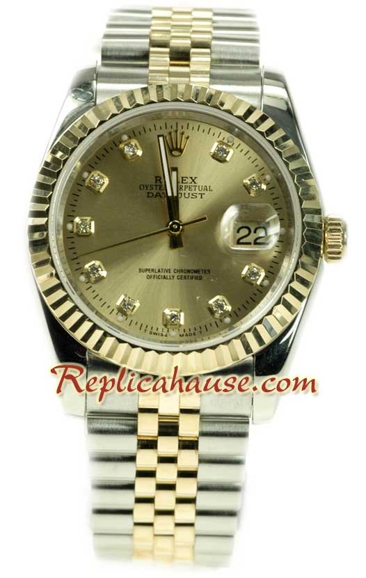 Rolex Datejust Reloj Suizo de imitación