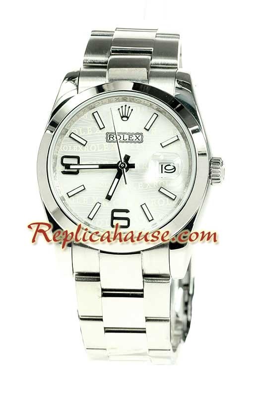 Reloj Rolex Réplica Datejust Silver