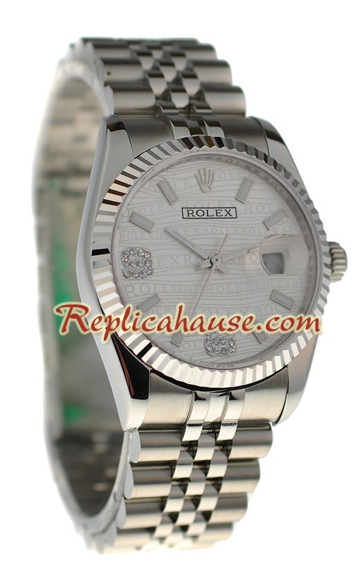 Reloj Rolex Réplica Datejust Silver