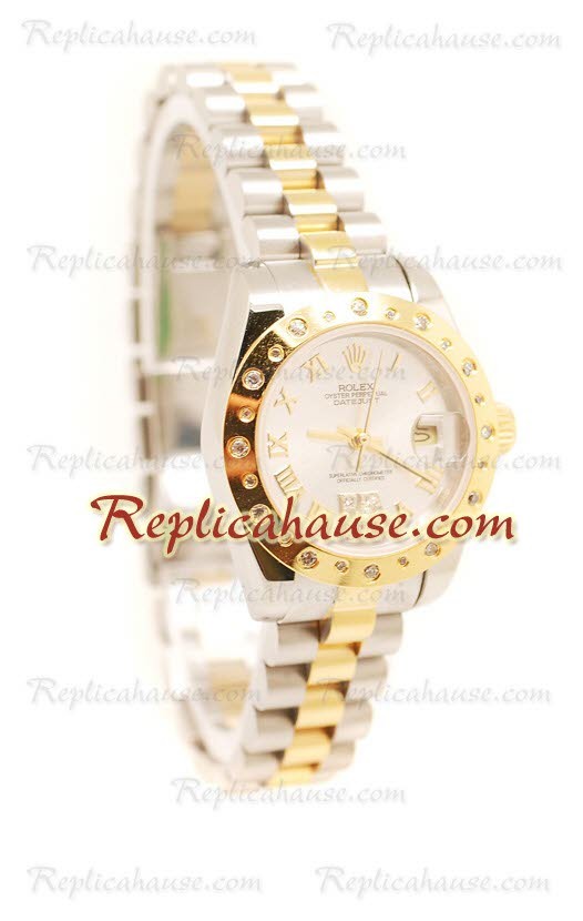 Rolex Datejust - Dos Tonos Lady