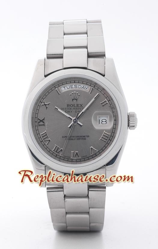 Rolex Réplica Day Date Silver