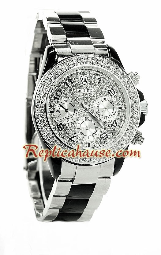 Rolex Réplica Daytona Light Peso con PVC Strap
