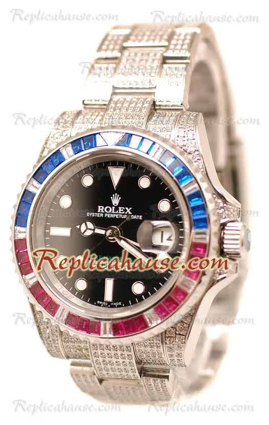 Rolex Réplica GMT Masters II Reloj Suizo - 2011 Edición