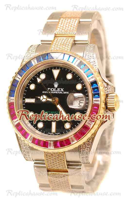 Rolex Réplica GMT Masters II Reloj Suizo - 2011 Edición