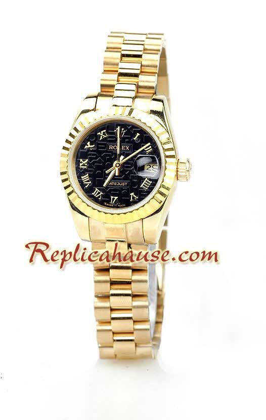 Rolex Réplica Datejust Reloj para Dama