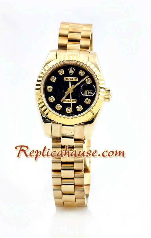 Rolex Réplica Datejust Reloj para Dama