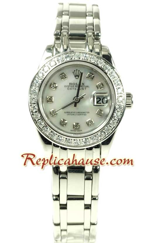 Rolex Réplica Suizo Datejust Reloj para Dama