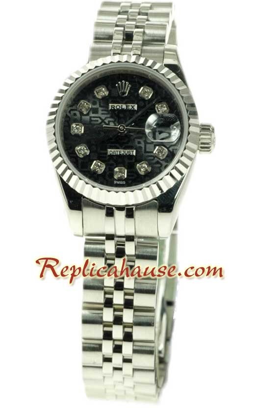 Rolex Réplica Suizo Datejust Reloj para Dama