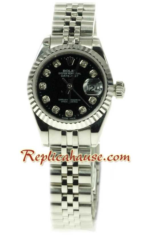 Rolex Réplica Suizo Datejust Reloj para Dama