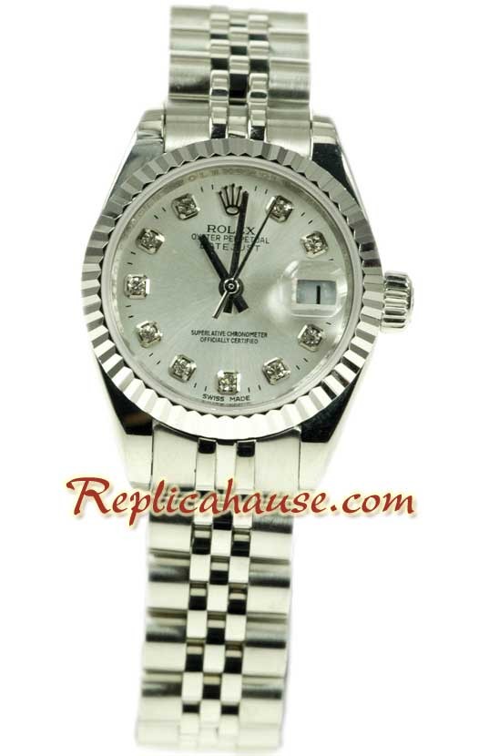 Rolex Réplica Suizo Datejust Reloj para Dama