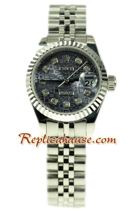 Rolex Réplica Suizo Datejust Reloj para Dama