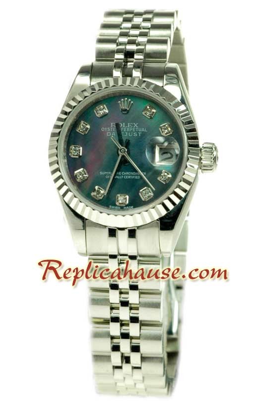 Rolex Réplica Suizo Datejust Reloj para Dama