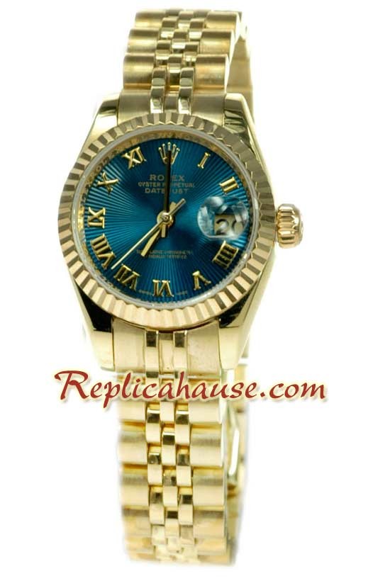 Rolex Réplica Suizo Datejust Reloj para Dama