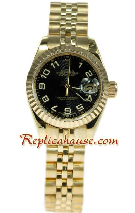 Rolex Réplica Suizo Datejust Reloj para Dama