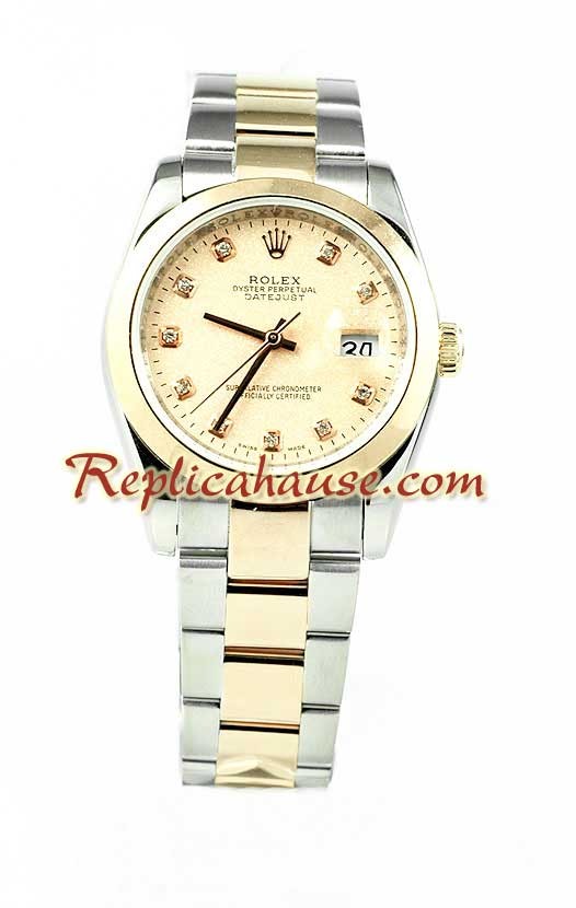 Rolex Réplica Datejust Reloj para hombre - Oro Rosa