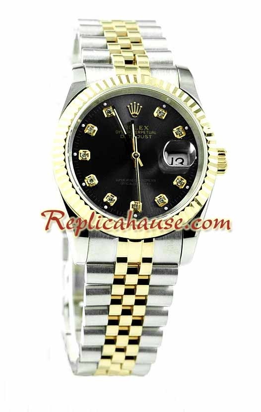 Rolex Réplica Datejust Reloj para hombre - Oro Rosa