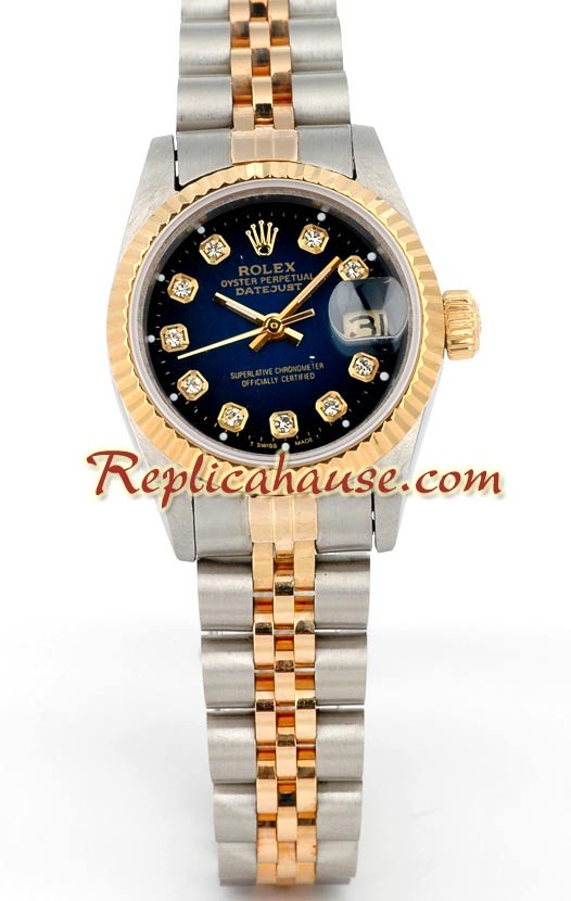 Rolex Réplica Suizo Datejust Reloj para Dama