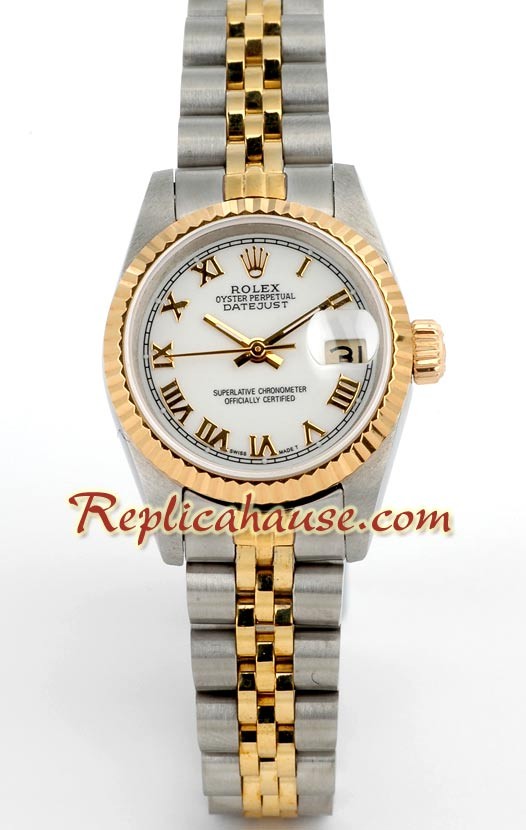 Rolex Réplica Suizo Datejust Reloj para Dama