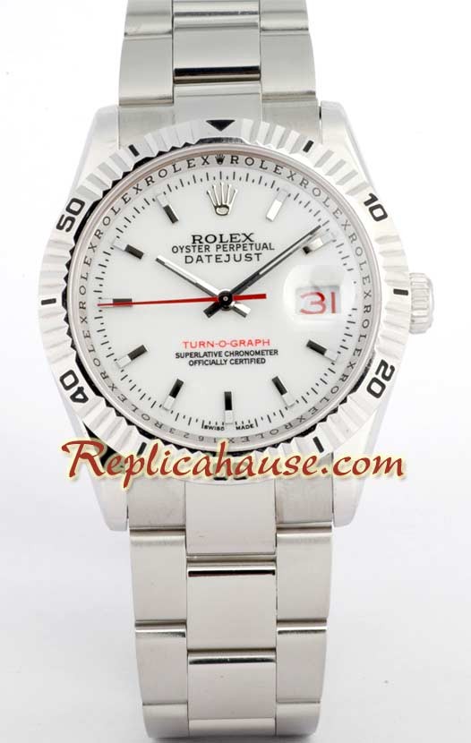 Rolex Réplica Datejust Turn O Graph Reloj Suizo para Hombre