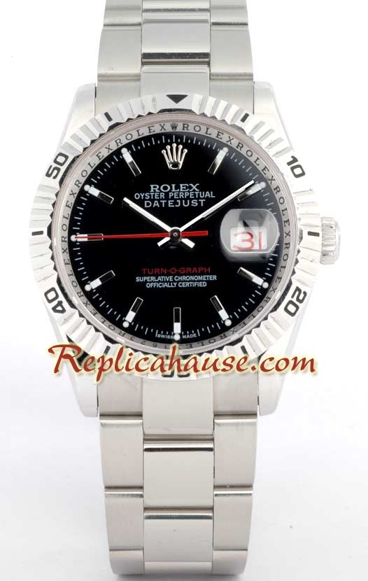 Rolex Réplica Datejust - Turn O Graph