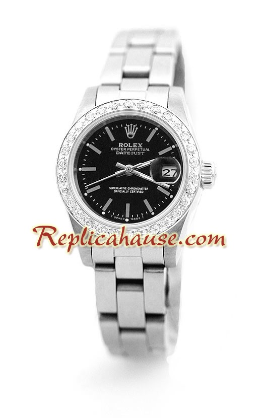 Rolex Réplica Suizo Datejust Reloj para Dama