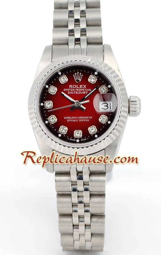 Rolex Réplica Suizo Datejust Reloj para Dama