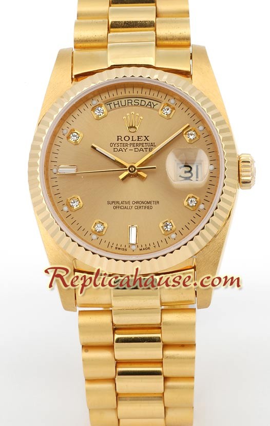 Rolex Réplica Day Date Gold