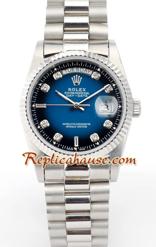 Rolex Réplica Day Date Silver