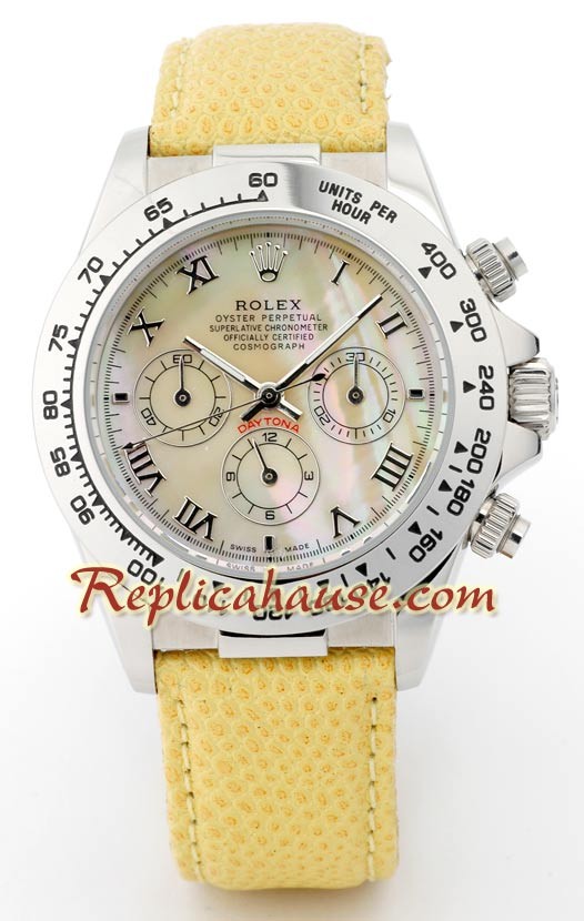 Rolex Réplica Daytona - Leather Dama 33MM
