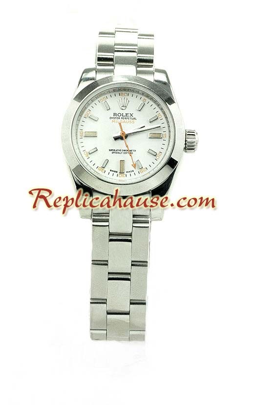 Rolex Réplica Milgauss Reloj para Dama