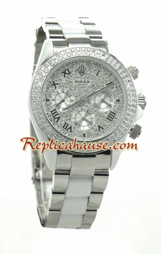 Rolex Réplica Daytona Light Peso con PVC Strap