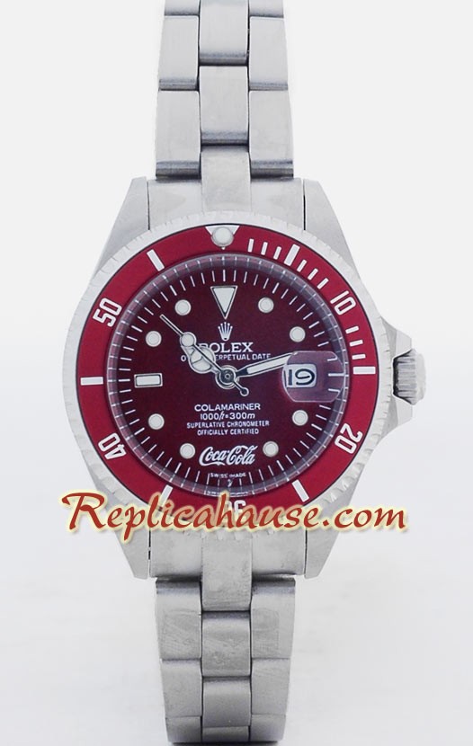 Rolex Submariner Réplica - Edición Coca Cola - Dama