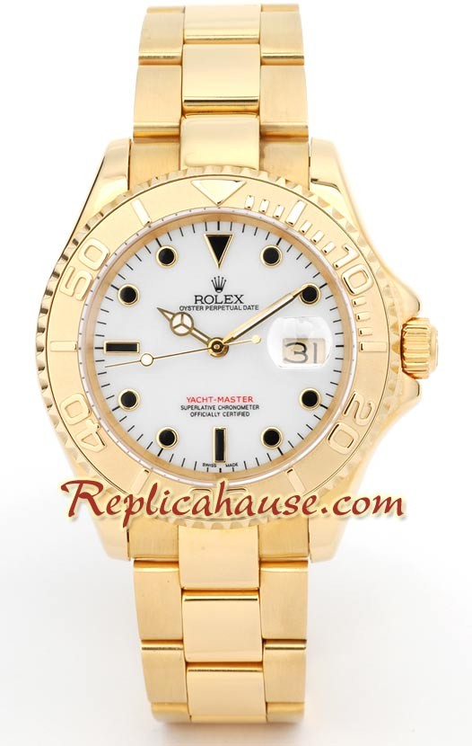 Rolex Yacht Master Gold - Cara Blanca