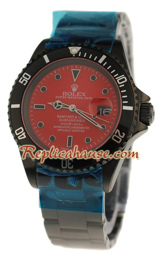 Rolex Réplica Submariner Bamford y Sons Edición Limitada Reloj Suizo