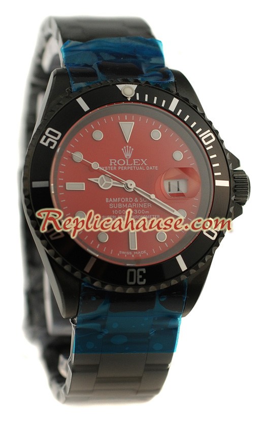 Rolex Réplica Submariner Bamford y Sons Edición Limitada Reloj Suizo