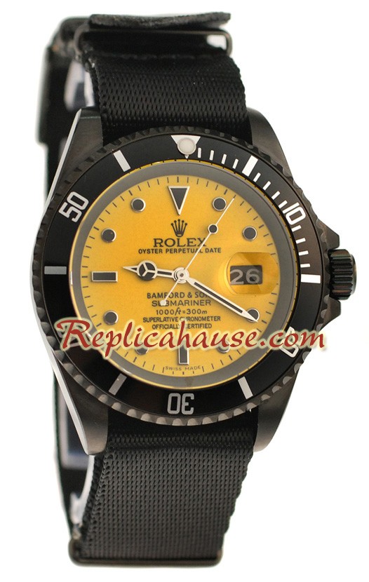Rolex Réplica Submariner Bamford y Sons Edición Limitada Reloj Suizo