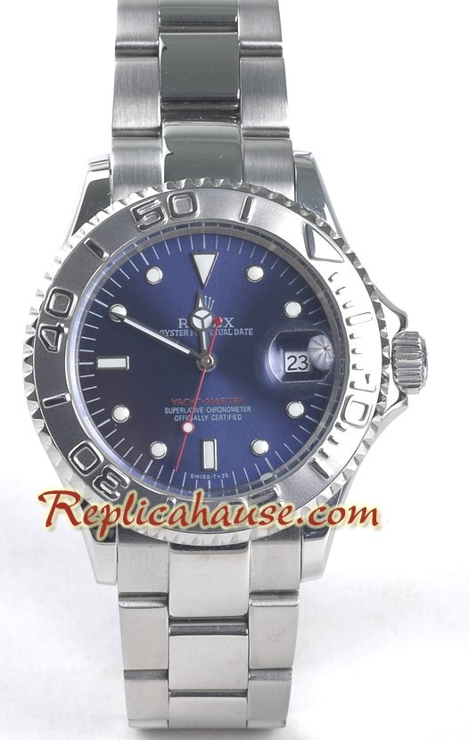 Rolex Réplica Yacht Master - Silver - para Hombre tamaño