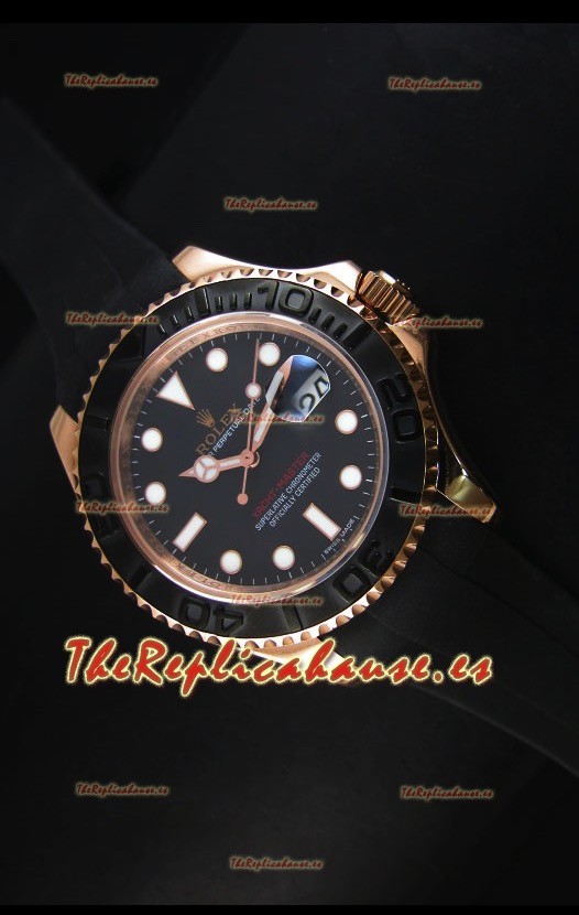 Rolex Yacht-Master 40 Reloj tipo Ostra 40MM, Reloj Suizo Oro Everose
