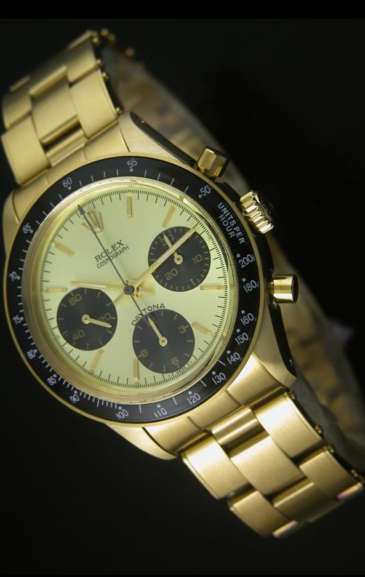 Rolex Daytona 6263 Cosmograph Caja en Oro, Dial Metálico