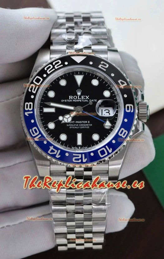GMT Masters 126710BLNR Bat Girl Cal.3285 MVMNT con volante de inercia variable Superclon