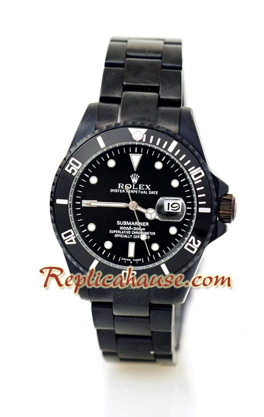 Rolex Réplica Submariner Suizo PVD Reloj