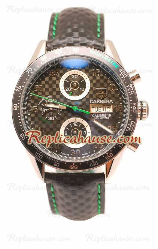 Tag Heuer Carrera Calibre 16 DayFecha 100 Meters Reloj Réplica