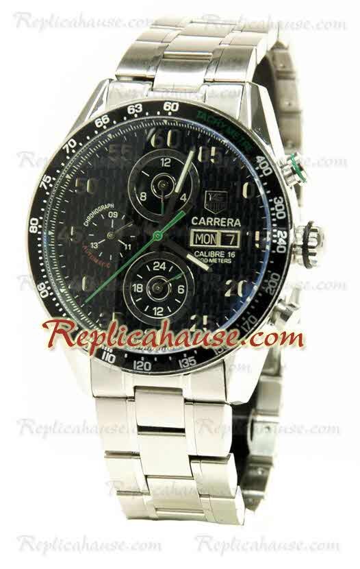 Tag Heuer Carrera Calibre 16 DayFecha Reloj Japonés