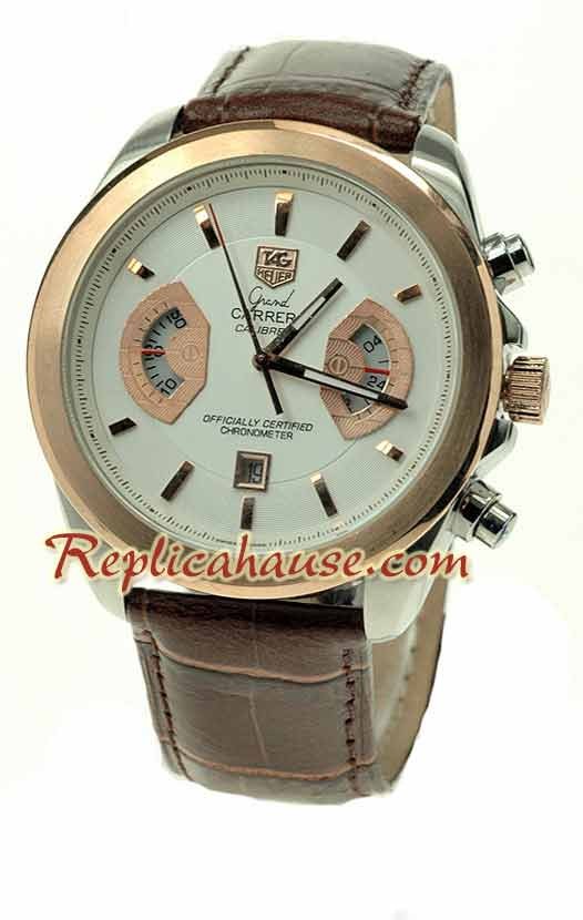 Tag Heuer Gry Carrera Leather Reloj Réplica