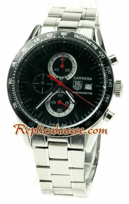Tag Heuer Carrera Reloj Réplica - Estructura Suiza con movimiento de cuarzo