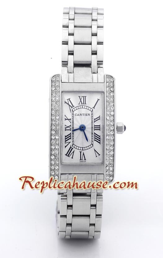 Cartier Tank Americaine Suizo - Dama